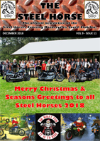 Steel Horses December 2018 Newsletter